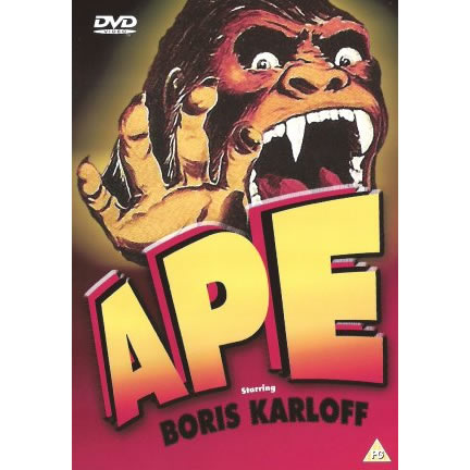 Ape Starring Boris Karloff DVD