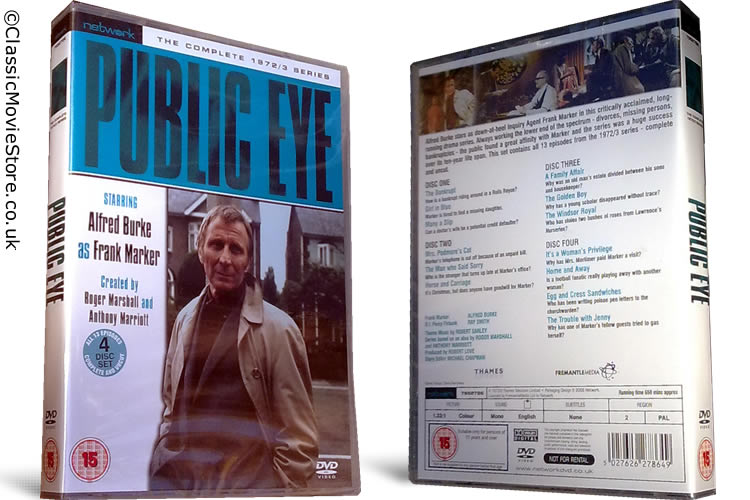 Public Eye 1972-73 DVD Set - Click Image to Close