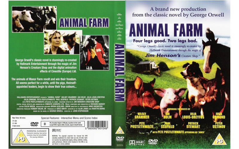 George Orwells Animal Farm DVD - Click Image to Close