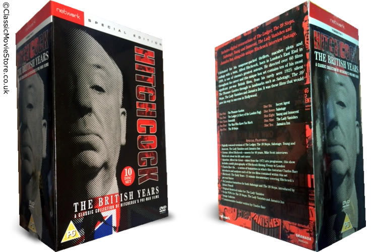 Alfred Hitchcock DVD Complete - Click Image to Close