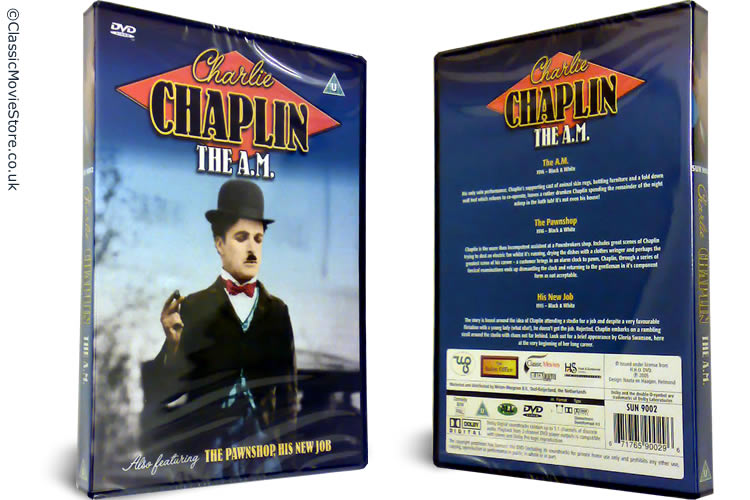 Charlie Chaplin The AM DVD - Click Image to Close