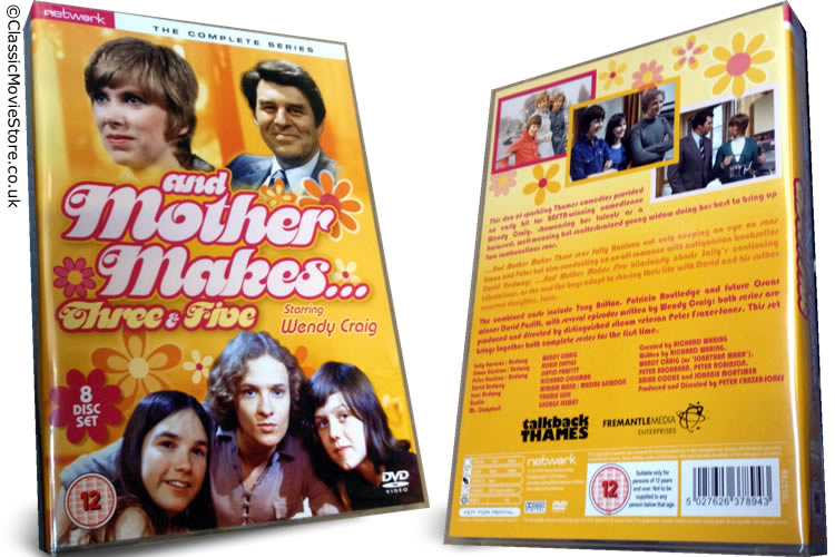And Mother Makes Three And Five DVD Sets - Click Image to Close