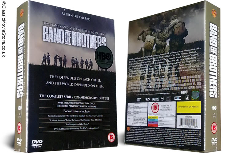 Band Of Brothers DVD Set - Click Image to Close
