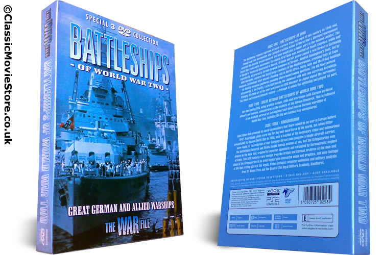 Battleships Of World War Two DVD Boxset - Click Image to Close