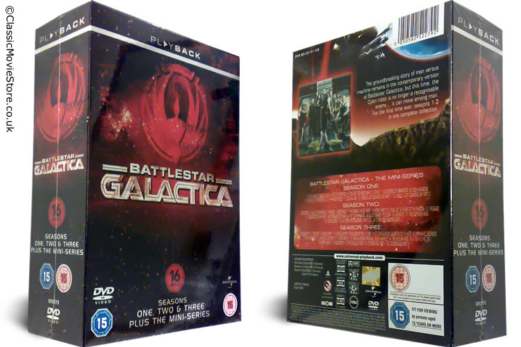 Battlestar Galactica DVD Complete Box Set - Click Image to Close