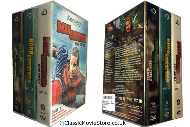 Bear Grylls DVD Set - Click Image to Close