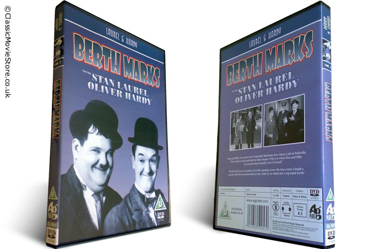 Laurel and Hardy Berth Marks DVD - Click Image to Close