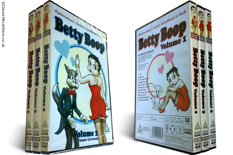Betty Boop Cartoon DVD Set - Click Image to Close