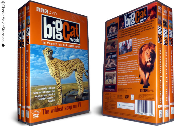 Big Cat Diaries DVD Set - Click Image to Close