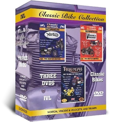 Classic Bike Collection Triple DVD Boxset - Click Image to Close