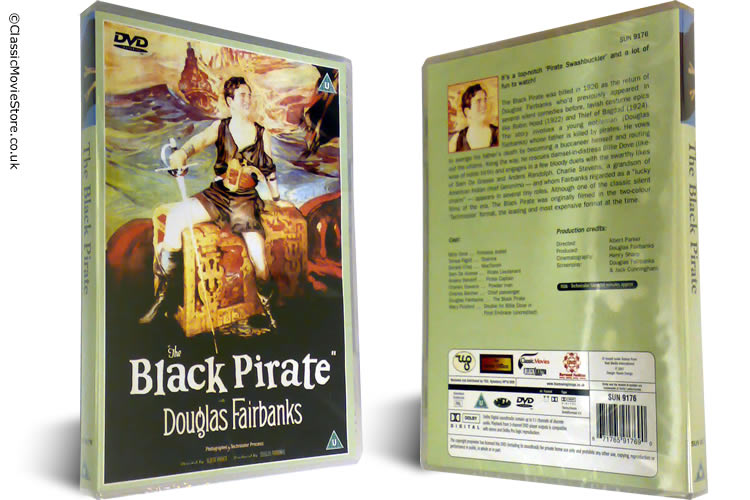 The Black Pirate DVD - Click Image to Close
