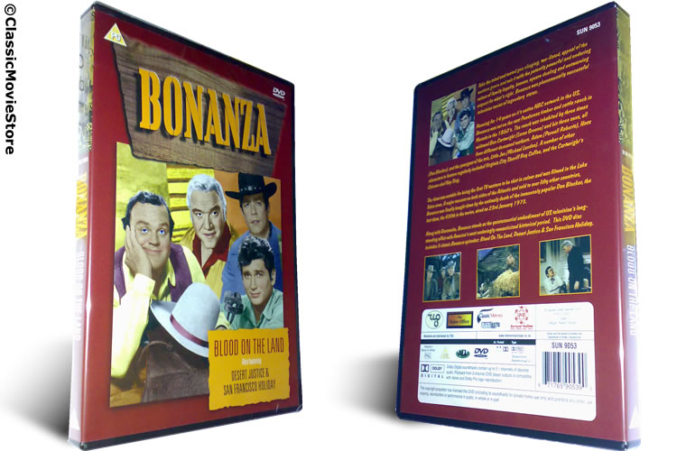 Bonanza Blood On The Land DVD - Click Image to Close