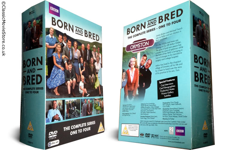 Born and Bred DVD Set - Click Image to Close