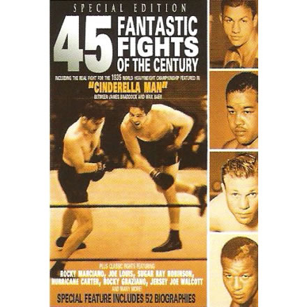 Fights Of The Century Boxing DVD - Click Image to Close