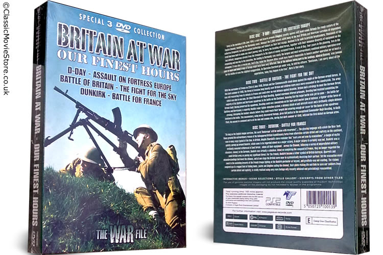 Britain at War Our Finest Hours DVD Boxset - Click Image to Close