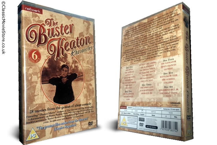 Buster Keaton DVD Box Set - Click Image to Close