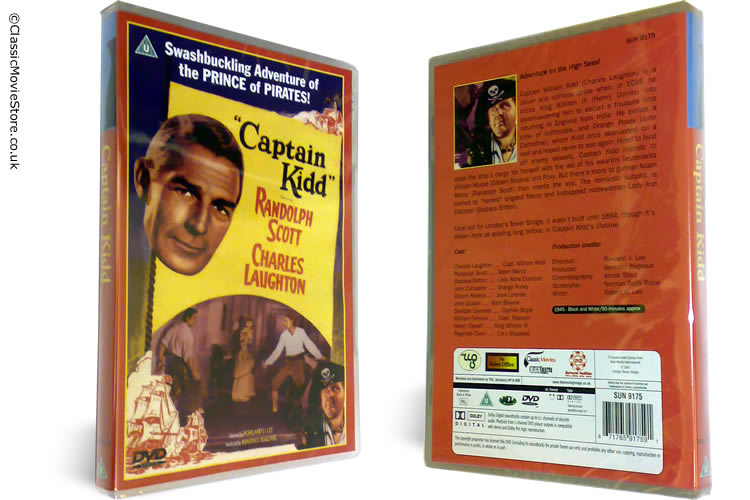 Captain Kidd DVD - Click Image to Close