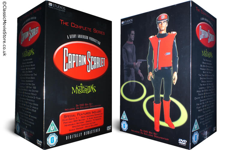 Captain Scarlet DVD - Click Image to Close
