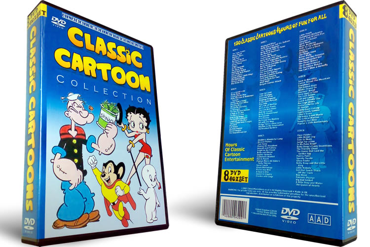 150 Cartoon Classics DVD Box Set. - Click Image to Close