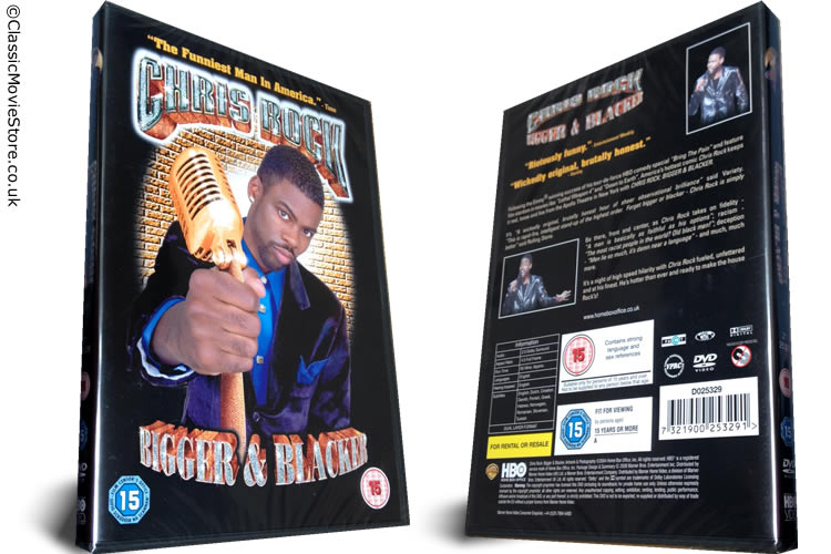 Chris Rock Bigger and Blacker DVD - Click Image to Close