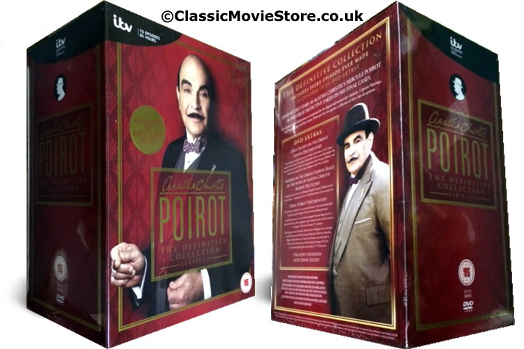 Poirot DVD Set 1-12 - Click Image to Close