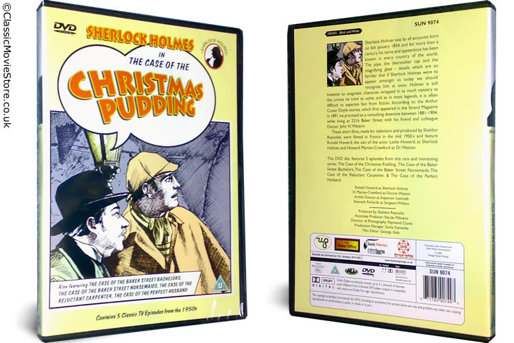 Sherlock Holmes Case of the Christmas Pudding DVD - Click Image to Close