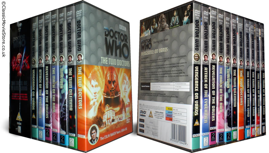 Colin Baker Doctor Who DVD Set - Click Image to Close