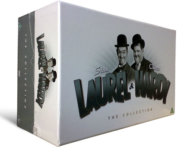 Laurel and Hardy The Collection 21 Disc Box Set - Click Image to Close
