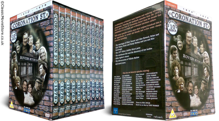 Coronation Street DVD Set 70's - Click Image to Close