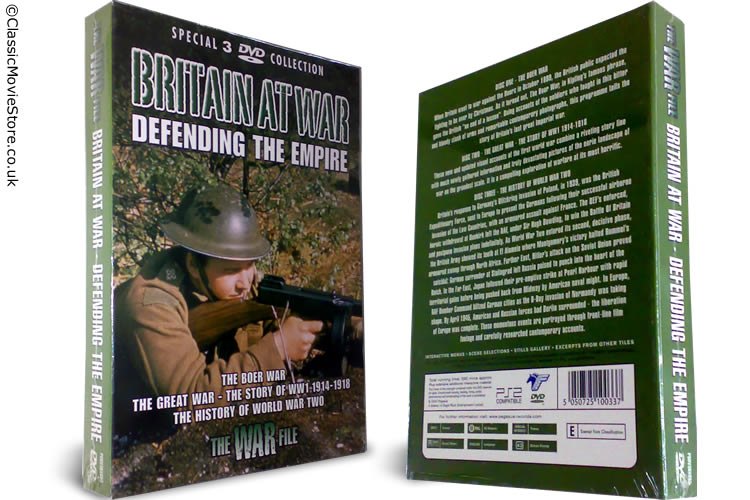 Britain At War Defending the Empire DVD Set - Click Image to Close