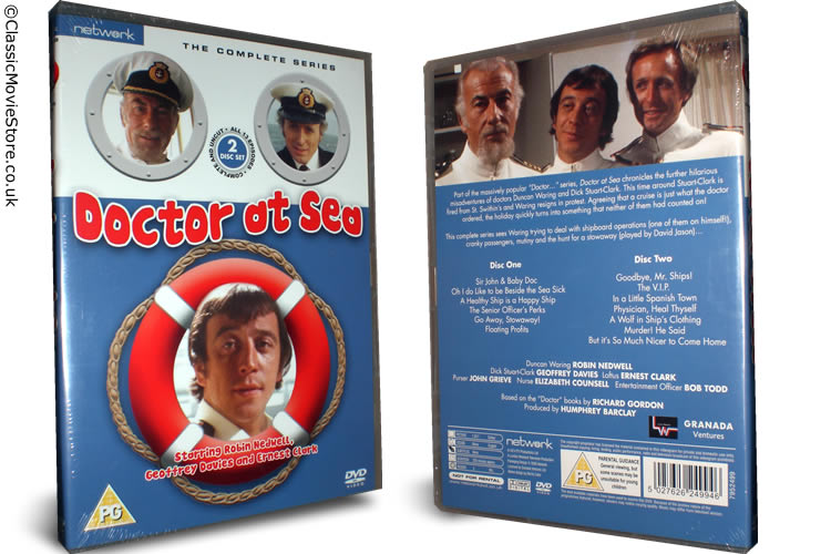Doctor At Sea DVD - Click Image to Close