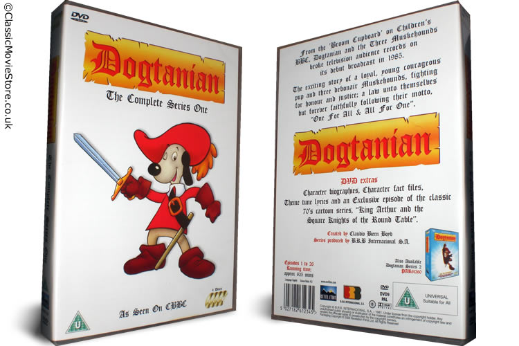 Dogtanian DVD - Click Image to Close