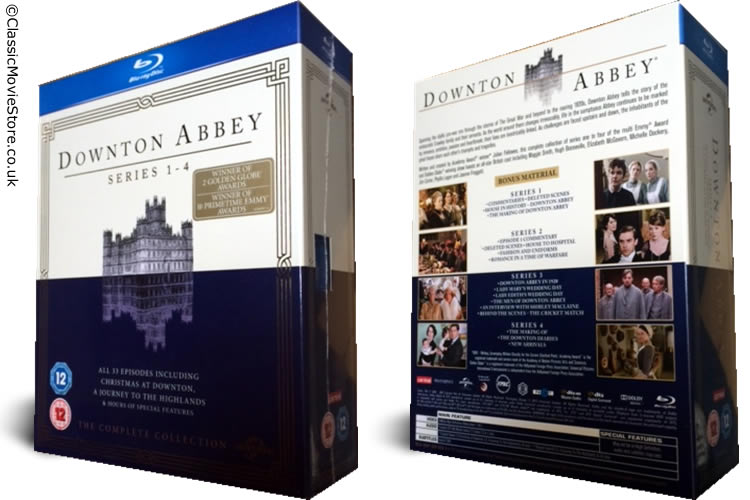 Downton Abbey Blu-Ray box set - Click Image to Close