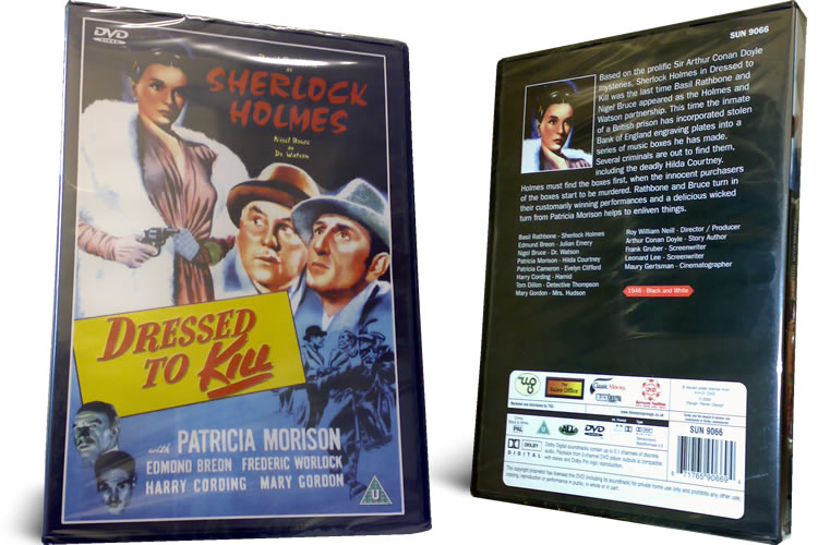 Sherlock Holmes Dressed to Kill DVD - Click Image to Close
