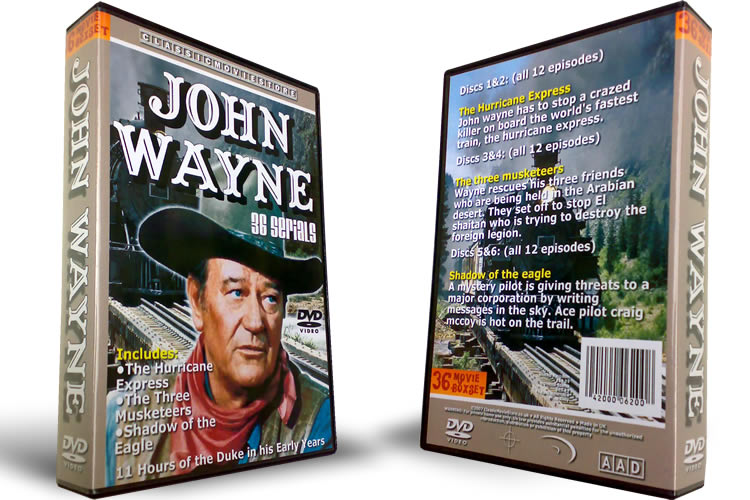 John Wayne The Early Years DVD Boxset - Click Image to Close
