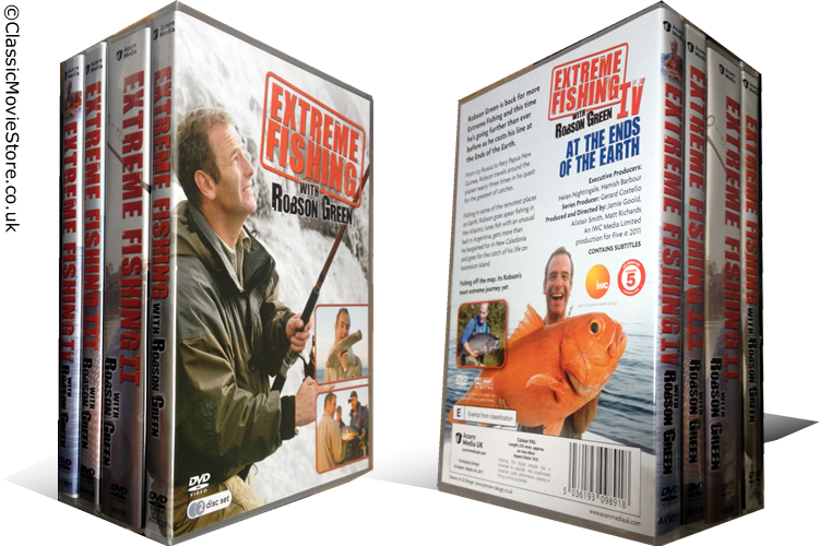 Extreme Fishing with Robson Green DVD - Click Image to Close