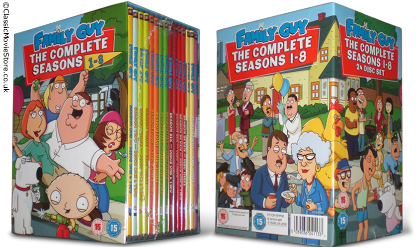 Family Guy DVD Boxset - Click Image to Close