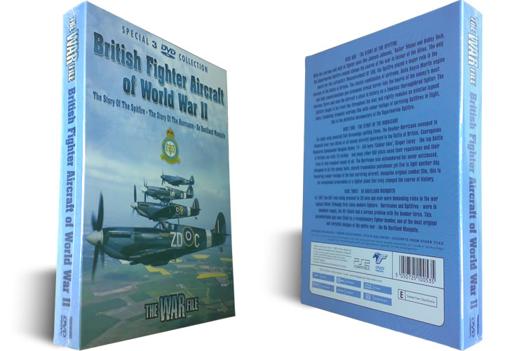 British Fighter Aircraft of WW2 DVD Boxset - Click Image to Close