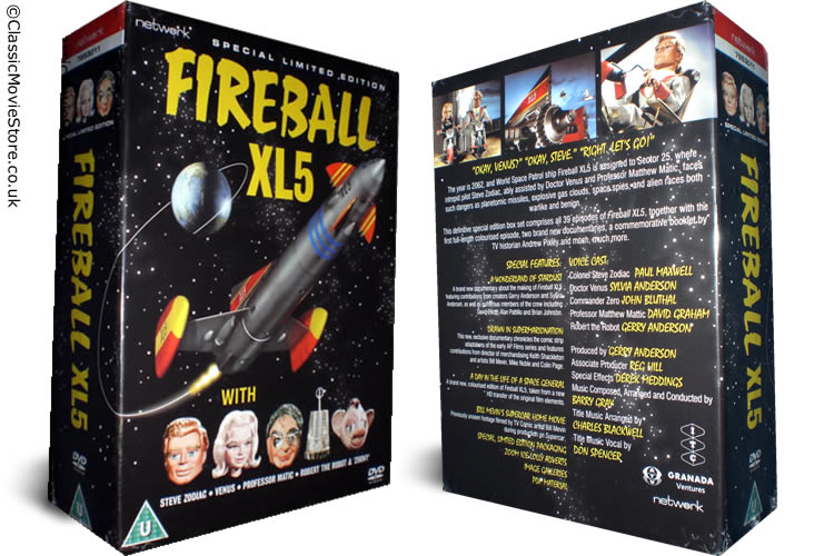 Fireball XL5 DVD - Click Image to Close
