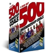 500 Premiership Goals 5 DVD Boxset - Click Image to Close