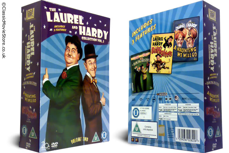 Laurel and Hardy Volume 2 DVD - Click Image to Close