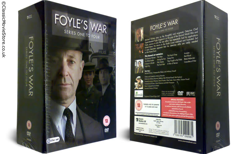 Foyles War Series One to Four DVD - Click Image to Close