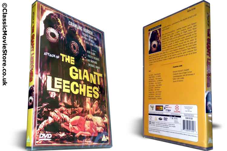 Attack of the Giant Leeches DVD - Click Image to Close