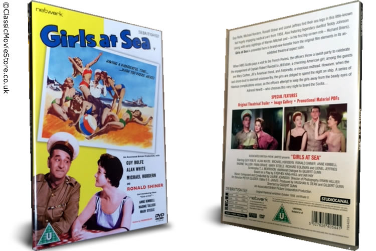 Girls At Sea DVD - Click Image to Close