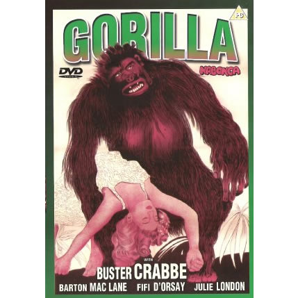 Gorilla Buster Crabbe DVD - Click Image to Close