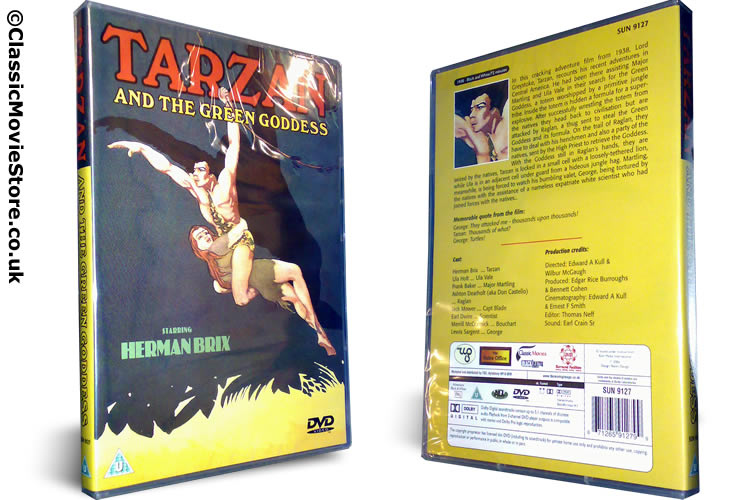 Tarzan and the Green Goddess DVD - Click Image to Close