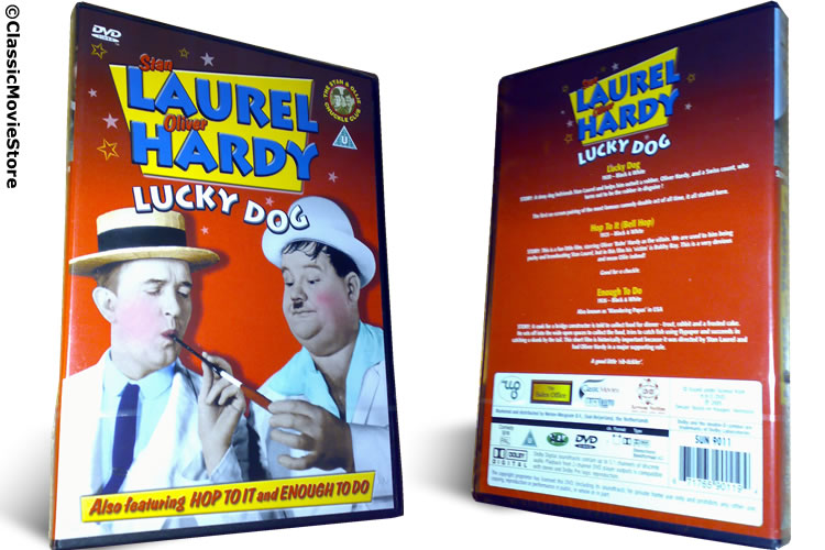 Laurel And Hardy Lucky Dog DVD - Click Image to Close