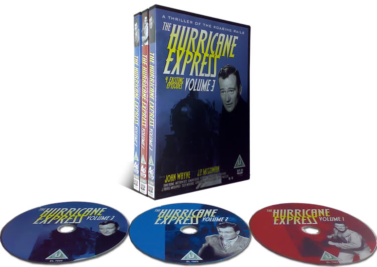 John Wayne Hurricane Express DVD Boxset - Click Image to Close