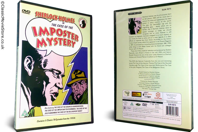 Sherlock Holmes The Imposter Mystery DVD - Click Image to Close