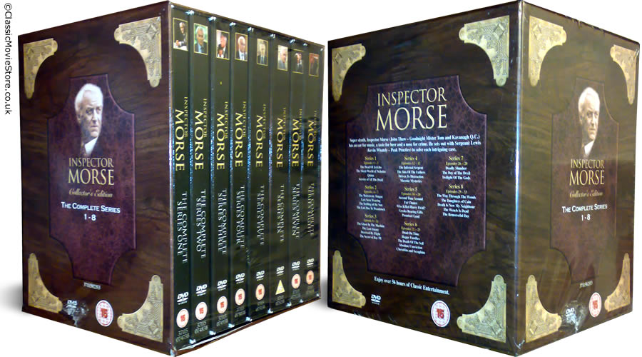 Inspector Morse DVD Complete Series Boxset - Click Image to Close